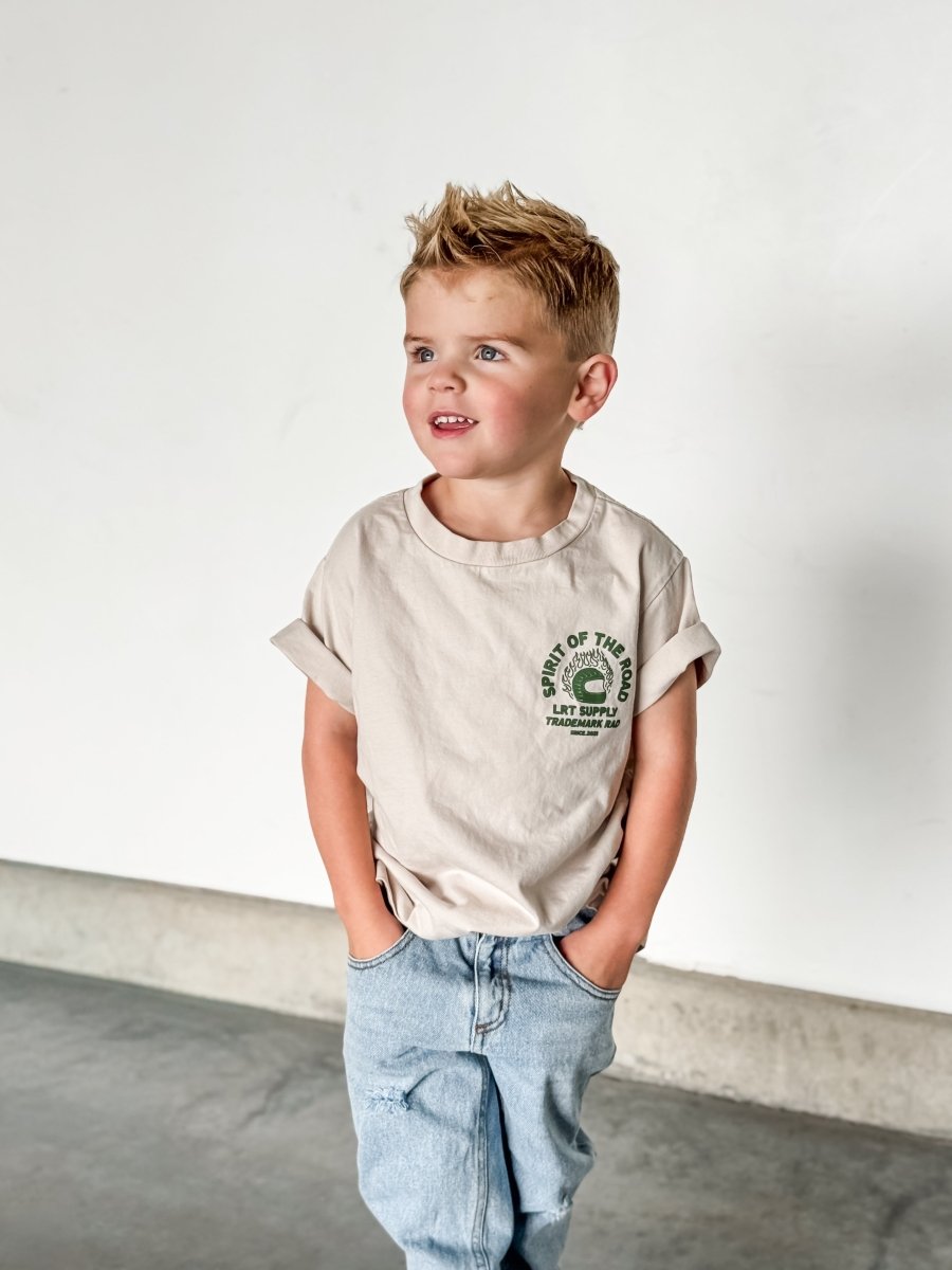 The Spirit Rider Tee — Bone