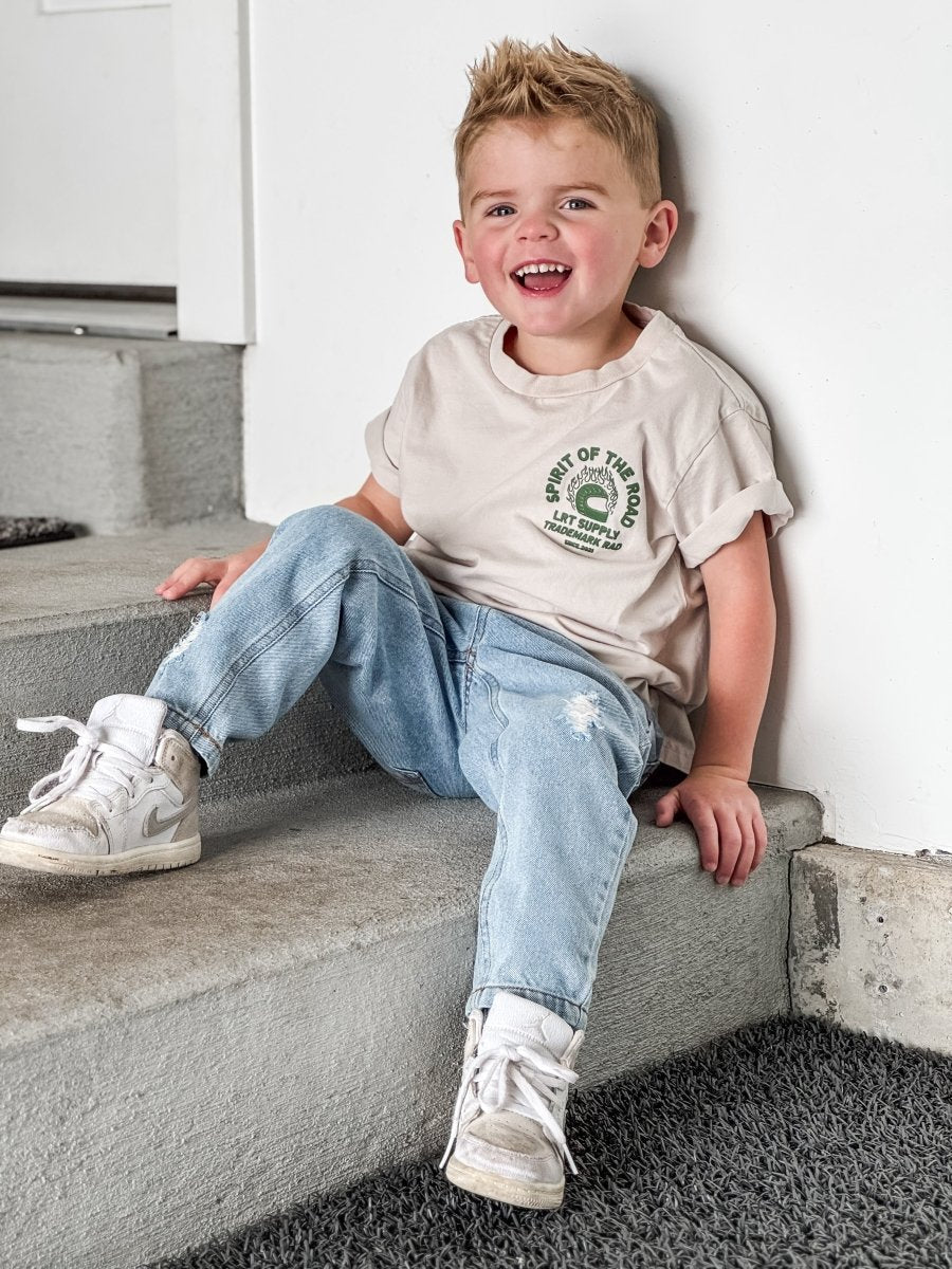 The Spirit Rider Tee — Bone