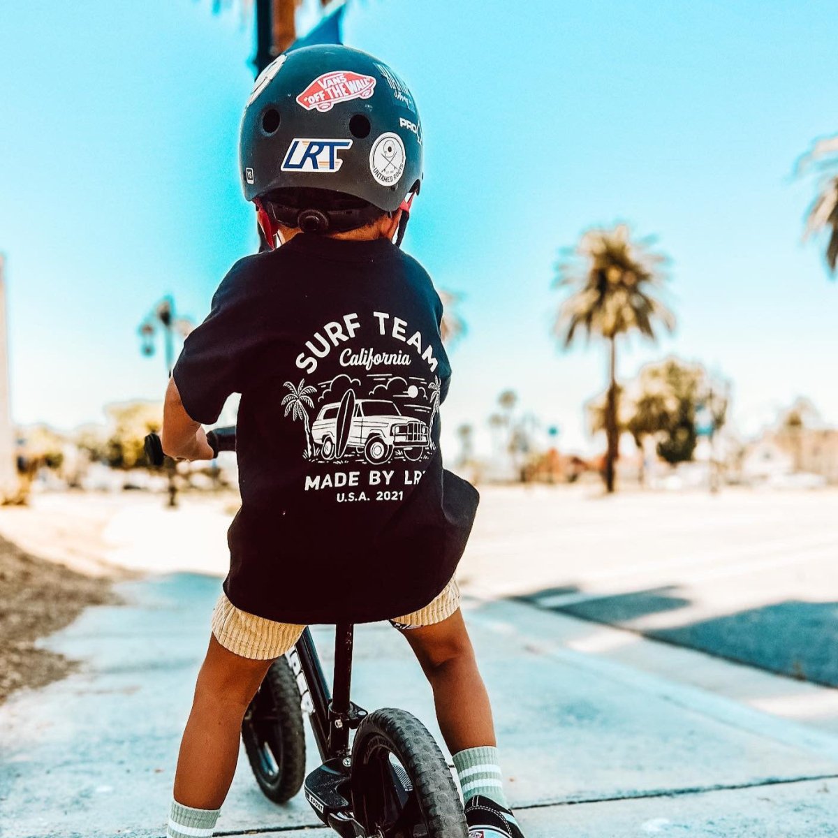 The Surf Team Tee — Black