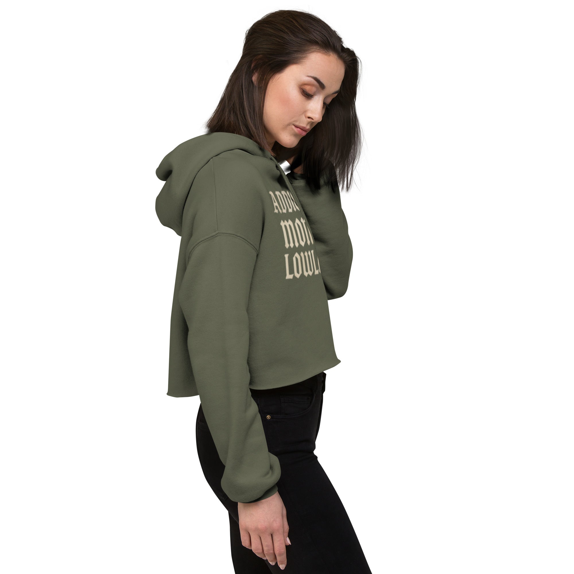 Addicted Crop Hoodie